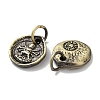 Tibetan Style Brass Pendants KK-M284-36AB-2