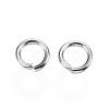 304 Stainless Steel Open Jump Rings STAS-E113-09P-1