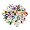 DIY Evil Eye Necklace Bracelet Making Kit DIY-YW0006-14-2