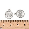 304 Stainless Steel Charms STAS-J042-10P-3