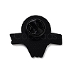 Basketball Theme Black Alloy Brooches JEWB-C032-04B-EB-2