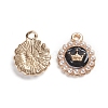 Alloy Enamel Pendants ENAM-TAC0001-20C-2