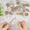 DIY Geometry Earring Making Kit DIY-TA0005-46-14