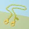 Personalized ABS Plastic Cable Chain Necklaces NJEW-JN03220-06-4