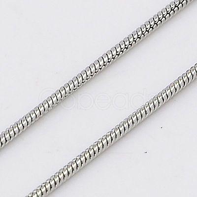 Tarnish Resistant 304 Stainless Steel Necklaces NJEW-K005-04-1mm-1