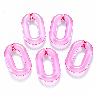 Transparent Acrylic Linking Rings X-OACR-S036-006A-J04-1