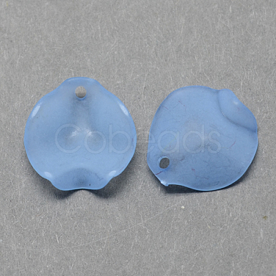 Transparent Acrylic Pendants FACR-R015-15x15mm-09-1