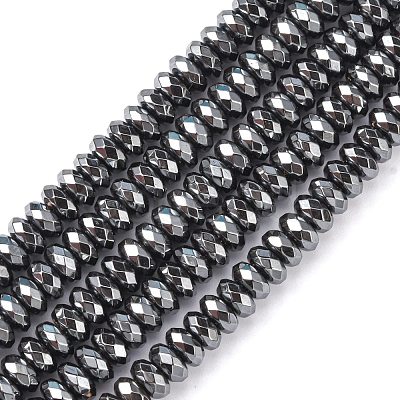 Non-Magnetic Synthetic Hematite Beads Strands G-Q422-1