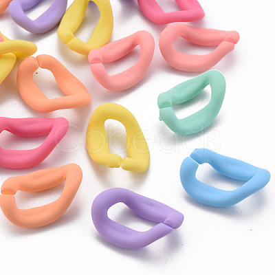 Rubberized Style Acrylic Linking Rings MACR-T041-03A-1