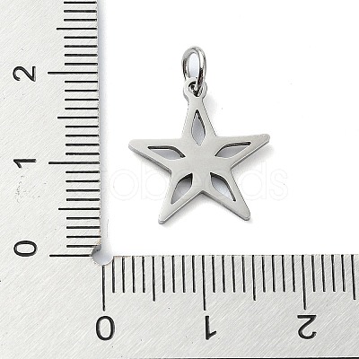 Non-Tarnish 304 Stainless Steel Pendants STAS-C097-67P-1