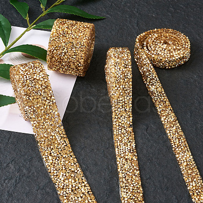 Glitter Resin Hotfix Rhinestone(Hot Melt Adhesive On The Back) OCOR-TA0001-11-1