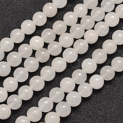 Natural Malaysia Jade Bead Strands X-G-A146-8mm-A29-1