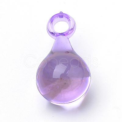 Transparent Acrylic Pendants TACR-S144-48-1