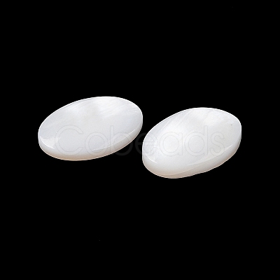 Natural Freshwater Shell Cabochons BSHE-G036-10A-1