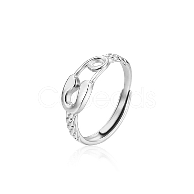 Simple Stainless Steel Ring for Women DM0225-2-1