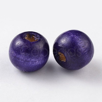 Maple Wood Beads TB12mmY-18-LF-1