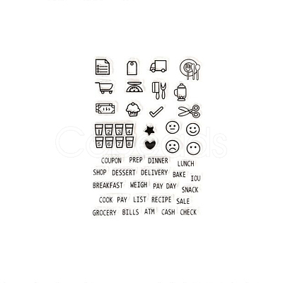 Silicone Stamps DIY-WH0014-Y35-1