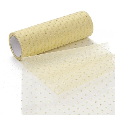 Glitter Deco Mesh Ribbons OCOR-H100-D02-1