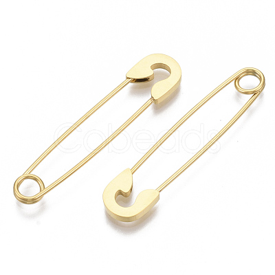 201 Stainless Steel Safety Pins X-STAS-S079-197G-1