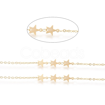 Brass Cable Chain CHC-G011-14G-1