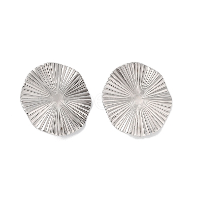 Non-Tarnish 304 Stainless Steel Stud Earring Findings STAS-P357-01A-P-1