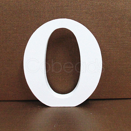 Letter Wooden Ornaments LETT-PW0002-61O-1