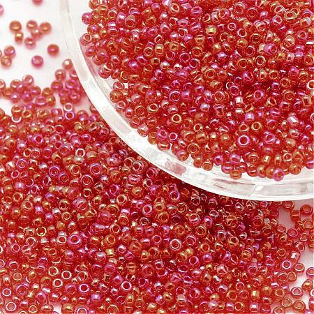 8/0 Round Glass Seed Beads SEED-J011-F8-165B-1