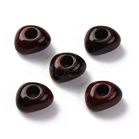 Two Tone Opaque Acrylic Beads MACR-Z002-02F-1