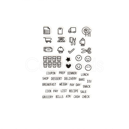 Silicone Stamps DIY-WH0014-Y35-1