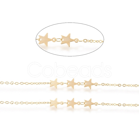 Brass Cable Chain CHC-G011-14G-1