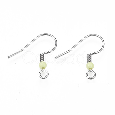 304 Stainless Steel Earring Hooks STAS-S057-63I-1