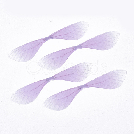 Polyester Fabric Wings Crafts Decoration FIND-S322-003G-1