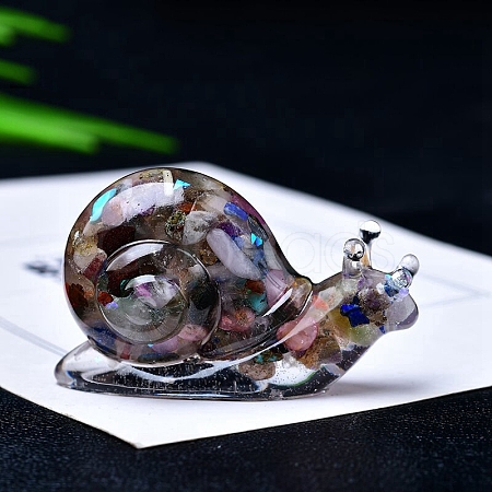 Resin Snail Display Decoration PW-WG2AB12-12-1