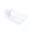 Plastic Faucet Storage Rack Hanging, Soap Sponge Storage Rack, White, 23x15.5x7cm, Inner Diameter: 17x9.5cm