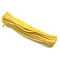 DIY Plush Sticks, with Iron Core, Pipe Cleaners, Kid Craft Material, Yellow, 300mm, 100pcs/set