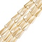 Natural Trochus Shell Beads Strands, Cone, Goldenrod, 24.5~25x7~7.5mm, Hole: 0.8mm, about 16pcs/strand, 15.94 inch(40.5cm)