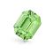 Preciosa&reg MAXIMA Crystal Fancy Stones, Czech Crystal, 435 34 222 Octagon, Dura Foiling, Peridot, 10x8mm