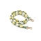 Macrame Daisy Cotton Rope & Polyester Weave Bag Handles, for Bag Making, Light Yellow, 130x2cm