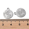 Non-Tarnish 304 Stainless Steel Charms STAS-Q303-09P-3