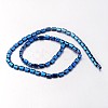 Electroplate Non-magnetic Synthetic Hematite Bead Strands G-F300-01B-05-2