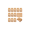Hollow House Shaped Cardboard Paper Candy Boxes CON-WH0084-82A-7