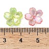 Transparent ABS Plastic Beads Cap FIND-B043-01-3