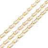 Brass Enamel Curb Chains CHC-C003-13G-02-1