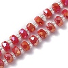 Electroplate Glass Beads Strands EGLA-J147-A-FR11-2