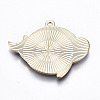 Eco-Friendly Alloy Enamel Pendants ENAM-Q437-033-NR-3