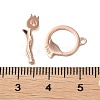 925 Sterling Silver Toggle Clasps STER-D005-08RG-3