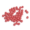Solid Round Acrylic Beads MACR-I026-6mm-03-2