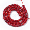 Synthetic Coral Beads Strands X-CORA-T009-14-2
