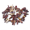 Natural Mookaite Beads Strands X-G-S338-11-2