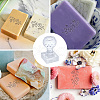 Clear Acrylic Soap Stamps DIY-WH0477-006-3